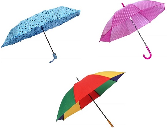 Printed umbrellas
