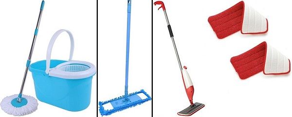 Floor cleaning mops