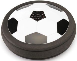 Air power soccer disk game