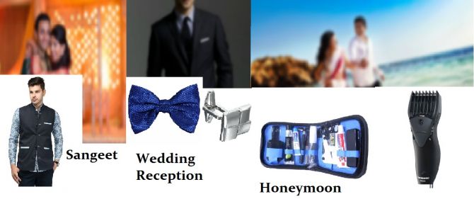 Stylish groom essentials