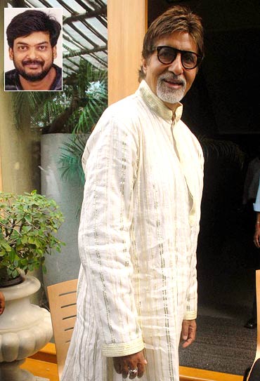 Amitabh Bachchan. Inset: Puri Jagannadh