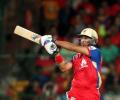 Yuvraj's stunning knock sets up win for Bangalore