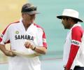 When Wright grabbed Sehwag's collar