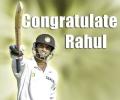 Congratulate Rahul Dravid!