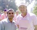Spotted: Glenn McGrath and Michael Clarke
