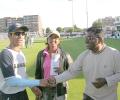 Spotted: Karthik, Sourav, Laxman
