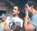 Dhoni pays John Abraham a surprise visit