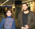 Spotted: Shahid Afridi at Dallas airport