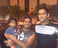 Spotted: MS Dhoni in Dubai
