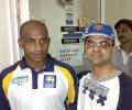Spotted: Sanath Jayasuriya in Dubai