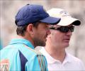 Waugh at Aus nets; praises India pacers