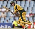 Hussey replaces Dhoni as number-one ODI batsman