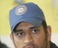 Dhoni leaves for Sri Lanka tour