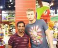 Spotted: Andrew Flintoff in Dubai