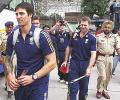 Australian cricketers get unprecedented security 