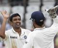 Ashwin shines as India crush New Zealand in first Test