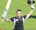McCullum blazes ton as New Zealand trounce Zimbabwe