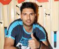 Yuvi positive after tumour 'almost out of his system'