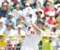 Warner credits Chanderpaul for long stay at crease