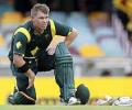 Groin injury makes Warner doubtful for second final