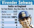 How the runs came in Sehwag's century at Motera