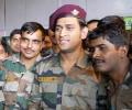 Dhoni skips Territorial Army Day parade