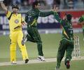 Pakistan hold nerve to beat Australia in super over