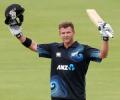 New Zealand's Corey Anderson scores fastest international century