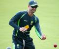 Australia captain Clarke skips training to rest ankle
