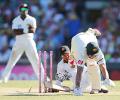 Australia take lead but run-outs leave them gasping