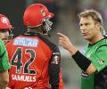 Warne accepts penalty over bust-up with Samuels