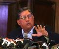 BCCI chief Srinivasan likely to step down on Sunday