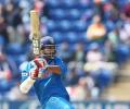 Dhawan's maiden ODI ton hoists India