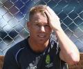 Warner suspended till Ashes, fined