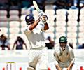 India lose wickets in a heap but swell lead