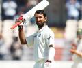India sniff big win after another Pujara double