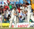 Kumar's triple strike gives India the edge in Mohali