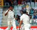 Tail rescues Australia after Indian spinners strike