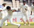 Ravindra Jadeja warned for wild celebrations