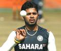 Sreesanth, two other RR players held over spot-fixing