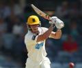 England bowlers toil in first Ashes warm-up