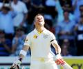 Warner's second straight hundred puts Australia in command