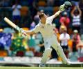 Smith pats his 'tail' after handsome lead over India