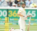 Declaration anxiety dashes Marsh's home ton hopes