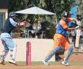 Sehwag back among runs as T20 match ends in tie