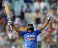 Rohit first to hit two ODI double centuries with record score