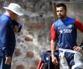 PHOTOS: Struggling Kohli sweats in the nets ahead of 2nd ODI
