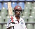Brathwaite's maiden double ton puts WI in command