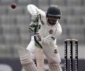 Bangladesh make steady progress as Pakistan spill catches on Day 1