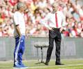 No love lost: Wenger snubs Mourinho after Community Shield win